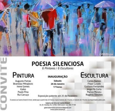 Exposição Coletiva "Poesia Silenciosa" Casino do Estoril — exposição com Rui Carruço