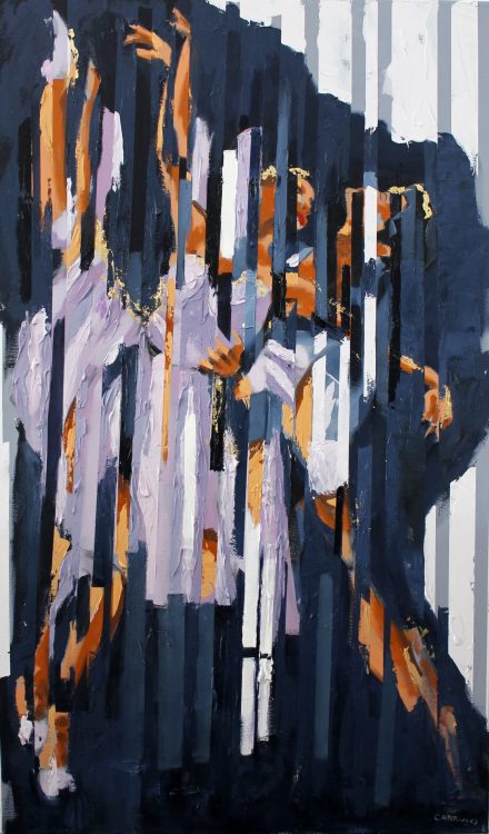 Pintura do Artista Plástico Rui Carruço Couple of Charm