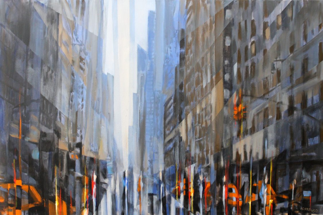 Pintura do aritista Plástico Rui Carruço Espelho de cores