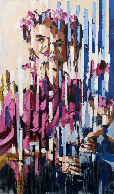 Pintura do Artista Plástico Carruço Não te demores
