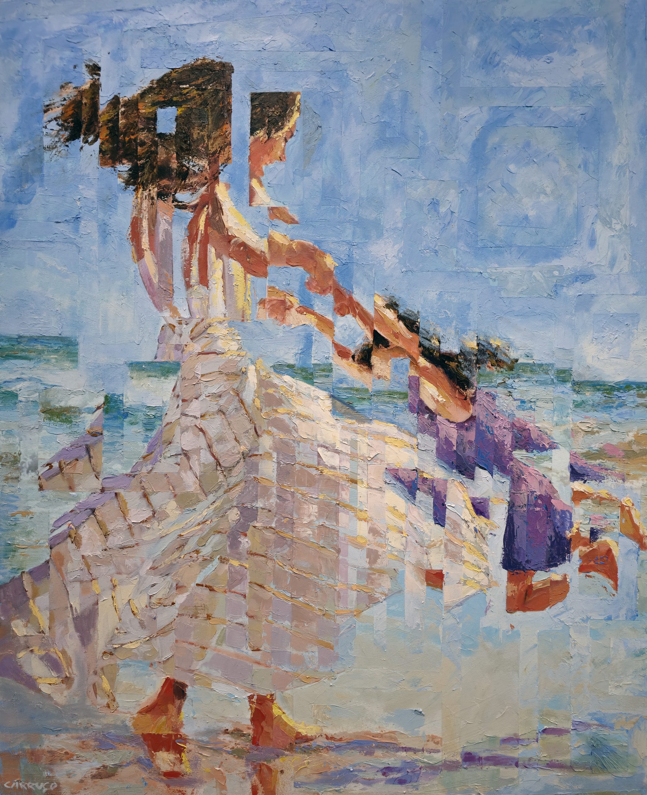 Lightness moments — painting by Rui Carruço