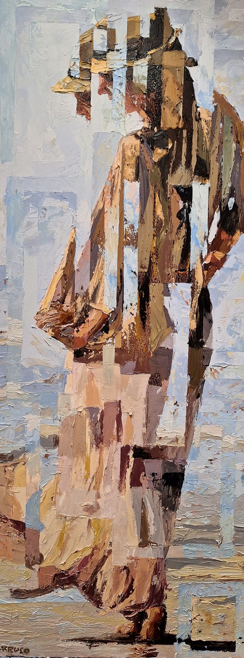 Serenity steps — painting by Rui Carruço