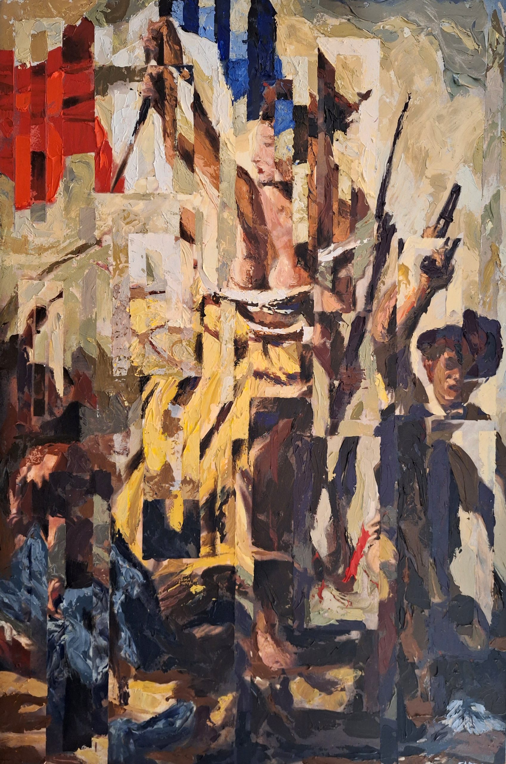 La Liberté guidant le peuple - Tribute to Delacroix | Homenagem a Eugène Delacroix — Rui Carruço
