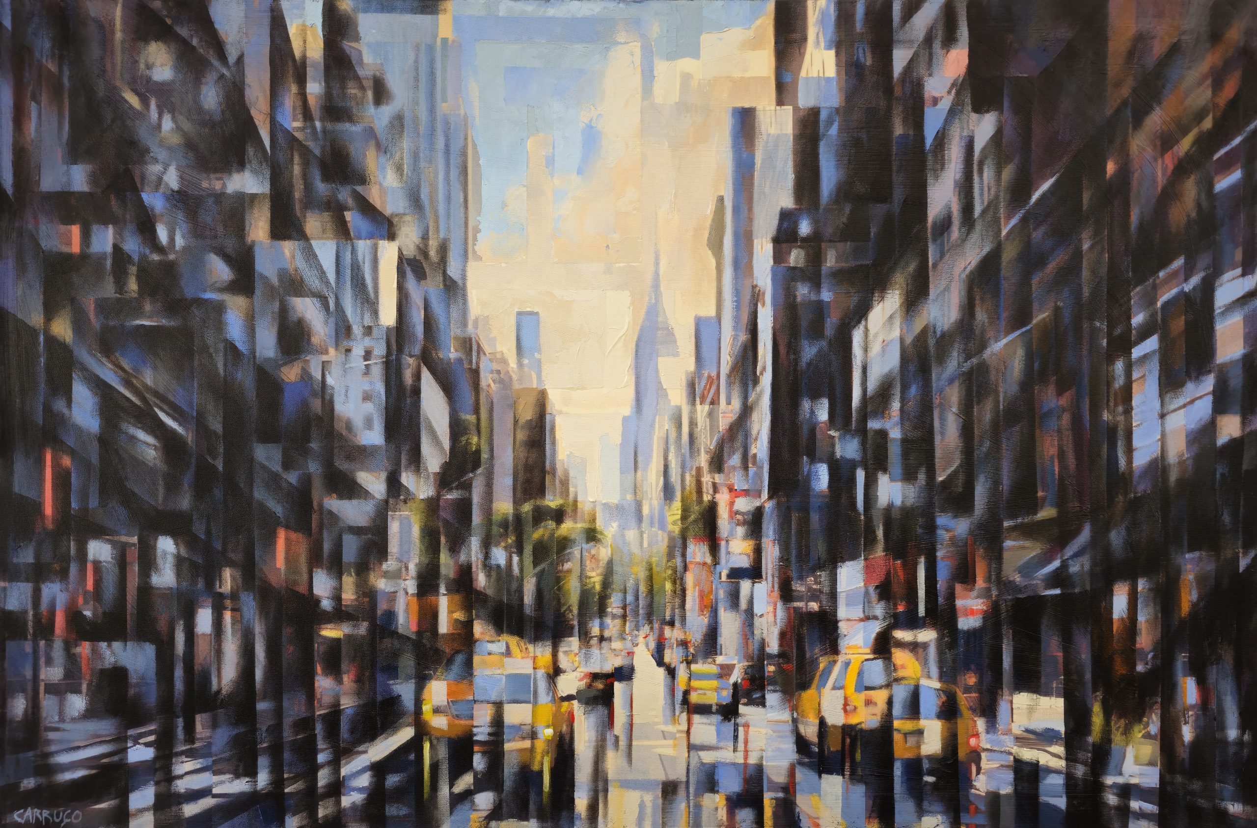 Perspectivas em Movimento — pintura de Rui Carruço