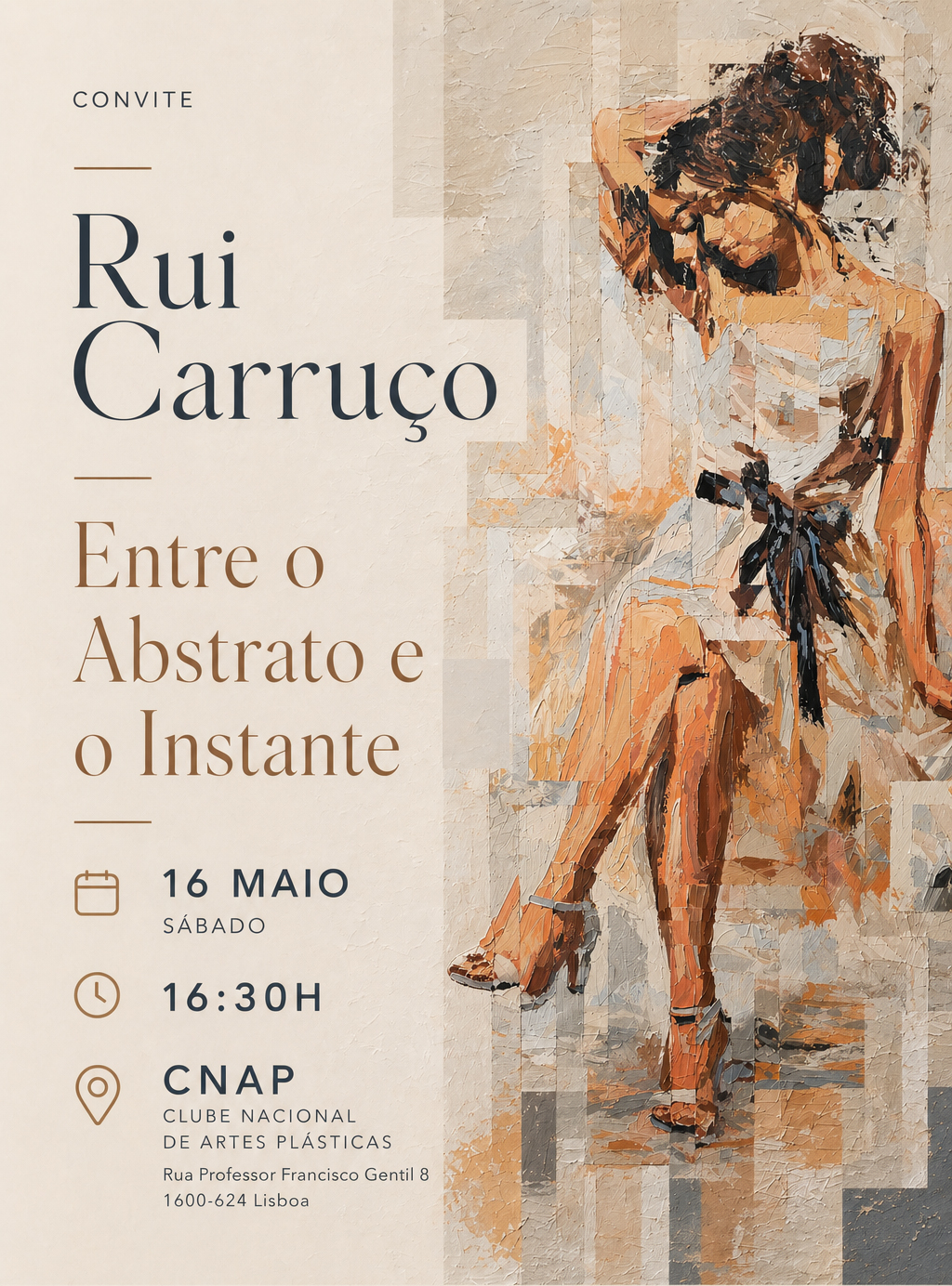 Invitation: Entre o Abstrato e o Instante — CNAP Gallery