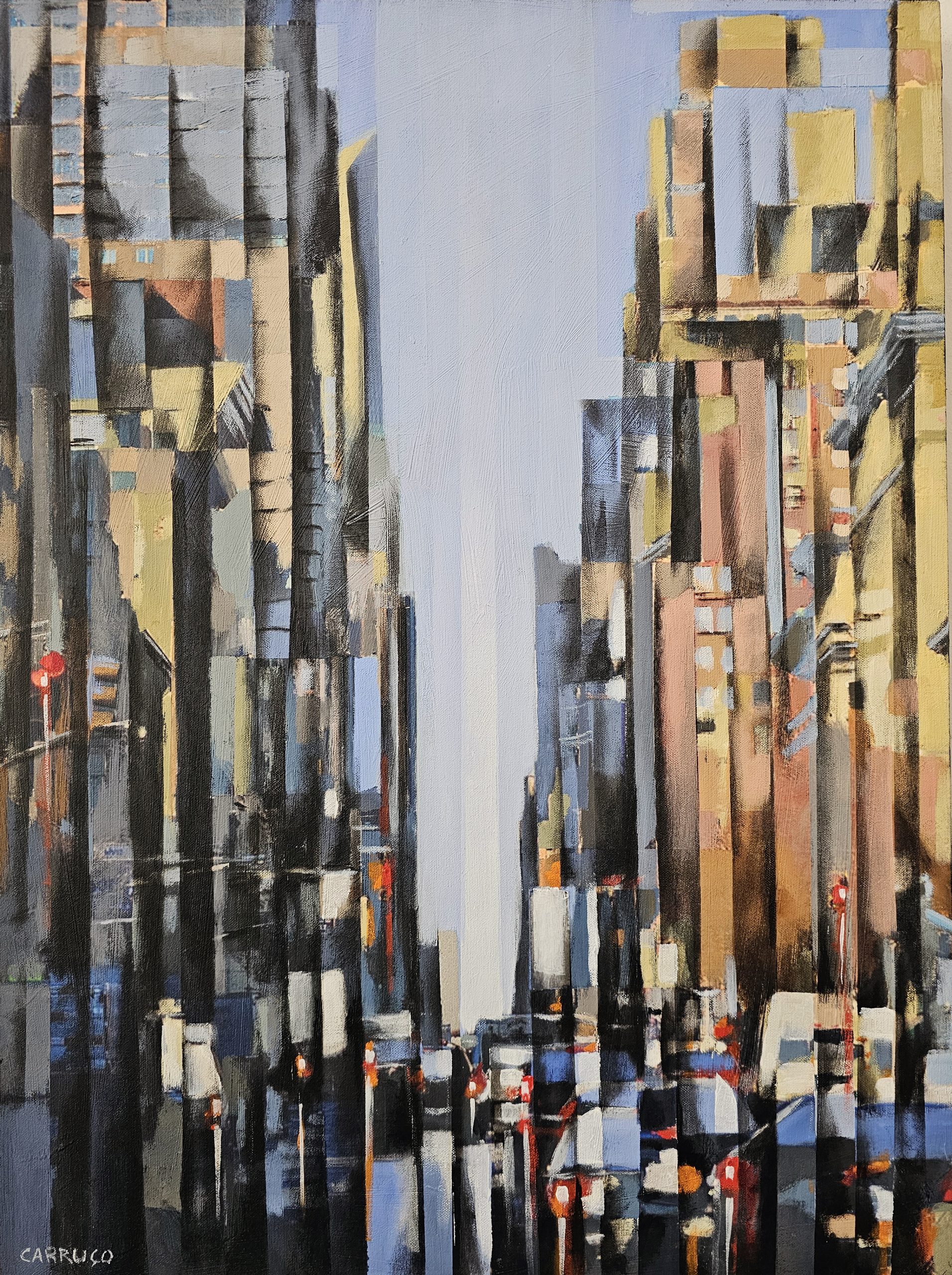 Reflexos que Sussurram Histórias — pintura original de Rui Carruço