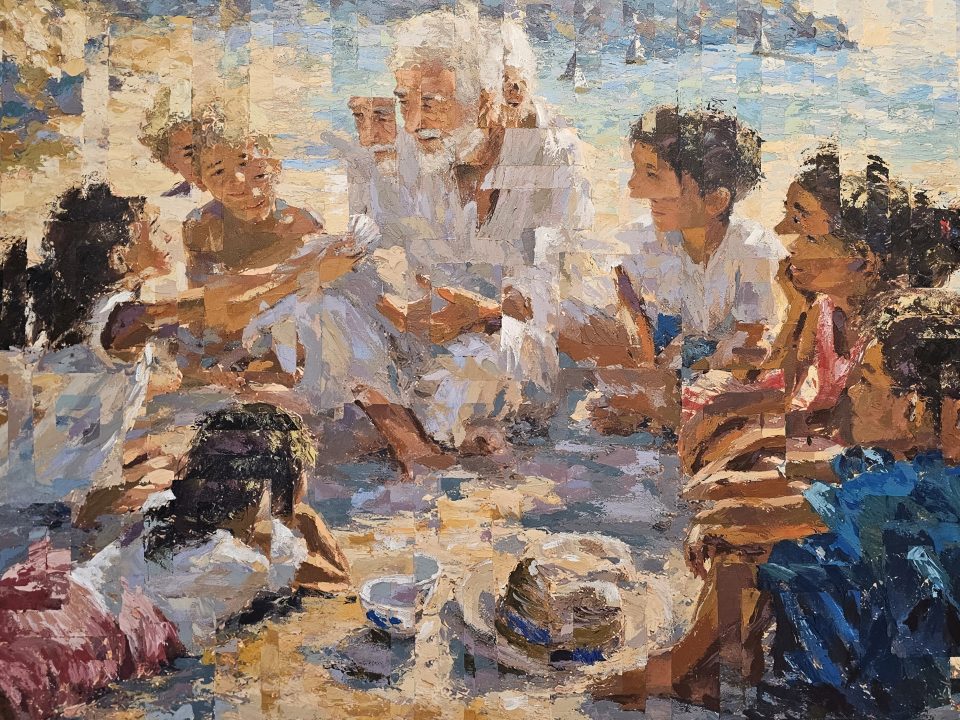 Onde a Luz Começa — pintura original de Rui Carruço